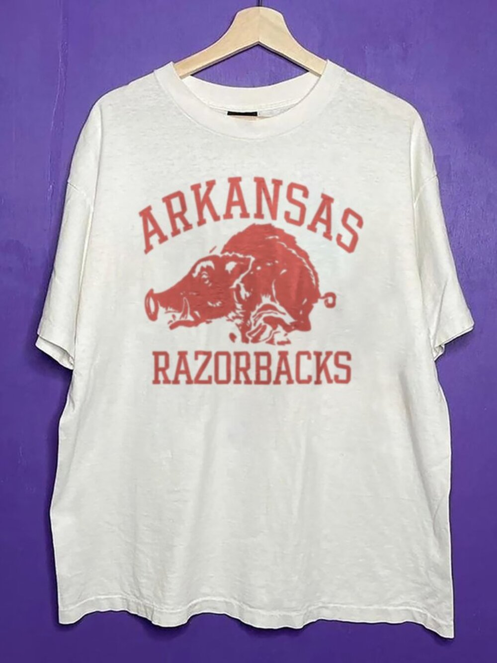 Vintage University of Arkansas Razorbacks Shirt, Arkansas Razorbacks NCAA Shirt